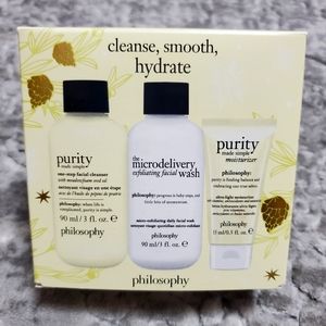 PHILOSOPHY Cleanse Smooth Hydrate Travel Kit